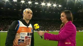 BBC breakfast :A very special moment :  Kevin Sinfield has completed his Ultra 7 in 7 Challenge.