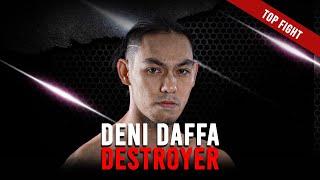 PENAMPILAN AGRESIF! DENI DAFFA HANCURKAN LAWAN! | TOP FIGHT ONE PRIDE MMA