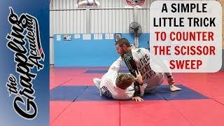 Stop And Counter The Scissor Sweep