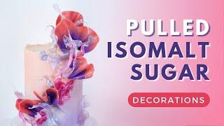 Isomalt Sugar Decorations | Pulled Sugar Cake Toppers