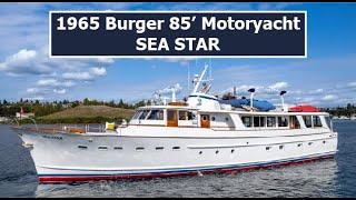 Burger 85 Motoryacht - SEASTAR - Walkthrough Yacht Tour