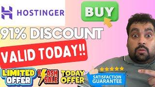 Buy Hostinger Hosting 2024 - 91% Discount Codes Revealed