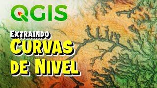 QGIS | Como Extrair Curvas Nivel do MDE