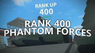 RANKING UP TO RANK 400 in PHANTOM FORCES!! (roblox)