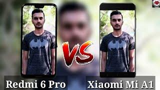 Xiaomi Redmi 6 Pro VS Xiaomi Mi A1 Camera Comparison