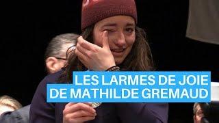 Les larmes de joie de Mathilde Gremaud