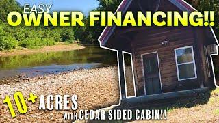 Cabin for sale by National Forest and North Fork River - [Land for sale w/ Easy Owner Financing]