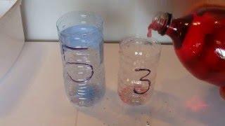 How to Measure 4 Litres, with a 5 Litre and 3 Litre Container - Step by Step Instructions - Tutorial