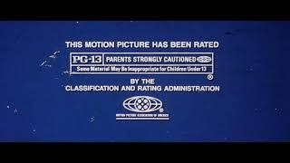Produced and Released by Twentieth Century Fox/Paramount Pictures/THX Notice/MPAA Rating Card (1997)