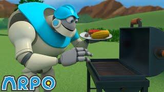 Delicious | ARPO the Robot | Funny Cartoons For Kids | Compilation