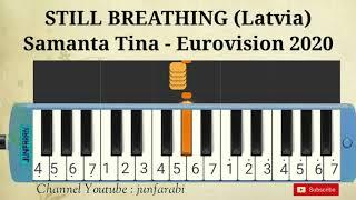 Samanta Tina - STILL BREATHING (Latvia) - Eurovision 2020 - instrumental melodica