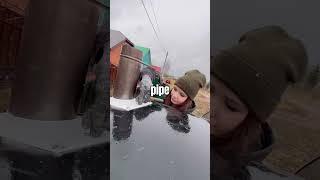 She Did A Wild Experiment With A Metal Pipe(@kreginaaa)