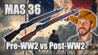 MAS 36: Pre-WW2 Rifle and Post War Rifle Comparison