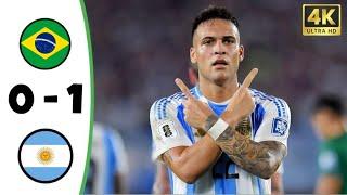 Brazil - Argentina 0-1 Highlights & All goals | World Cup Qualifiers 2026