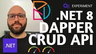 .NET 8  .: Crud API with Dapper 