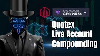 QUOTEX NO LOSS LIVE ACCOUNT TRADING STRATEGY 2024| BINARY OPTIONS COMPOUNDING STRATEGY TUTORIAL