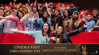 Luna Maya dan Sally Marcelina Cinema Visit di CBD Ciledug XXI