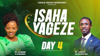 ISAHA YAGEZE CONFERENCE//DAY4//BP LAMECH NATUKWATSA//AT GRACEROOM MINISTRIES//KIGALI RWANDA