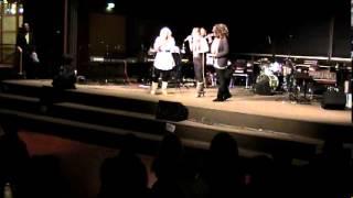 Natalia Antczak singing with her group Predestination (Bad Romance)