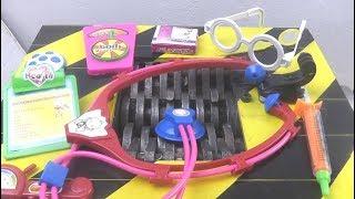 Doctor Toys With Medical Tools-Doctor Play Set vs. Shredding Machine Crushing Experiment