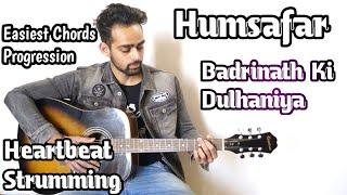 Humsafar Song Guitar Lesson | Easiest Chords For Beginner | Heartbeat Cover | Guitar Adda