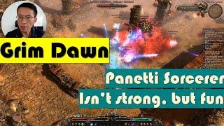 [Grim Dawn] Panetti Sorcerer isn't strong, but it sure is fun