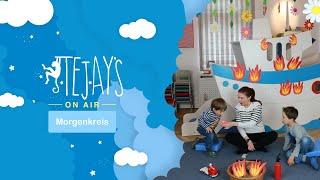Tanzen und Singen für Kinder! Wir lernen die Feuerwehr kennen. Morgenkreis  112!