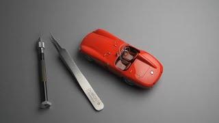 Man Build Hyperrealistic Small Racing Car | Replica by@bonbonscalemodel