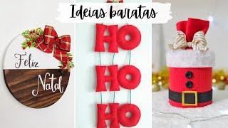 15 Ideias Baratinhas para o NATAL - Decore sua casa gastando pouco! Faça você mesmo