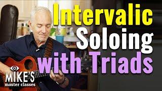 Intervallic Soloing using Triads | Sid Jacobs