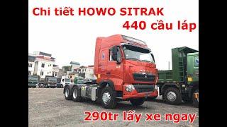 Xe Đầu Kéo Sitrak Howo 440 HP Cầu Láp MAN | Cabin T7H Cao Cấp