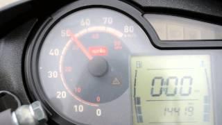 Aprilia SR 50 R Factory 0 -80 km/h