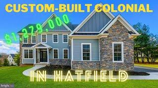 New Construction Colonial | 5,600 sqft | 5 Beds | 4.5 Baths | Hatfield, PA