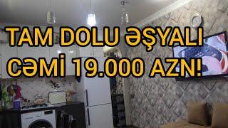 ŞƏHƏRİN MƏRKƏZİCƏMİ 19,000 AZN-ə SUPER TƏMİR ƏŞYALI EV SATIŞDA           #xirdalandaucuzevler