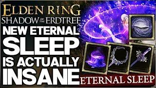 Shadow of the Erdtree - New ETERNAL SLEEP is Very Weird - Best Weapon Build Guide - Elden Ring!