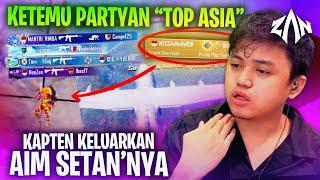 Kapten Zan Ketemu Partyan Top Asia, Aim Setan Kapten Keluar | PUBG Mobile Indonesia