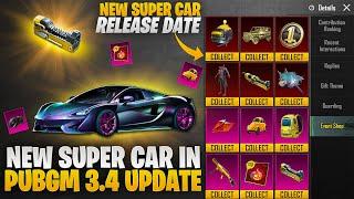 New Super Car Shop | Super Cars Release Date | Free Rewards | PUBGM