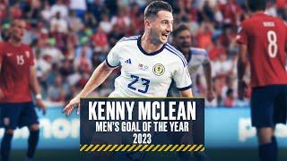 Kenny McLean v Norway - Men's Goal of the Year 2023 Presented by Tennents | Exclusive Interview