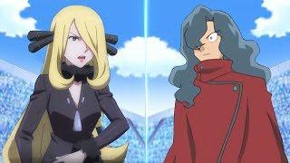 Pokémon Battle USUM: Cynthia Vs Tobias (Pokemon Sinnoh League)