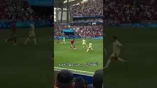 اللقطة التي يبحث عنها الجميع |لحضة سقوط الحكم في مباراة المغرب ضد اسبانيا اليوم#koora_live #koora