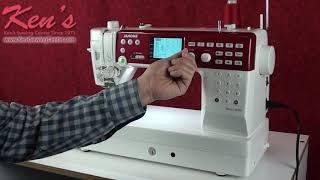 Janome MC6650 Sewing Machine Overview by Ken's Sewing Center in Muscle Shoals, AL