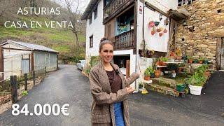 CASA DE PIEDRA EN VENTA EN LAVIANA, ASTURIAS, CON TERRENO DE 600M2 *84.000€* #casa  #inmobiliaria
