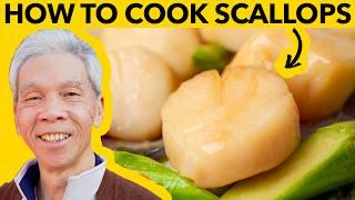  How to cook scallops, Cantonese style (蘆筍炒帶子)