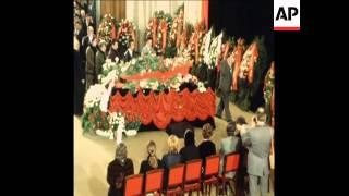 SYND 7 5 78 FUNERAL OF FILM DIRECTOR ROMAN KARMEN IN MOSCOW