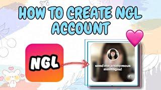 How to create NGL account or link tutorial
