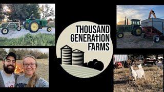 ANNOUNCEMENT!! Thousand Generation Farms Updates!