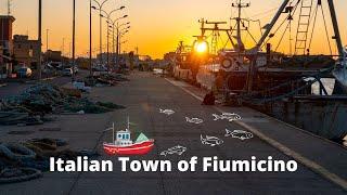 Sleepy Fishing Village of Fiumicino Italy 