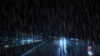 ️Driving Alone on Rainy Rural Highwaysfor relaxing & deep sleep