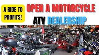 HOW TO START A MOTORCYCLE DEALERSHIP USING THESE TIPS