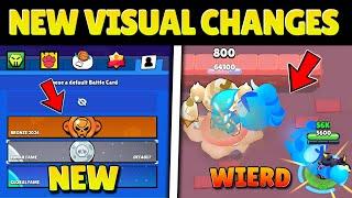 New Visual Changes in Brawl Stars New Update | Hidden Details | #brawltalk  #brawlstars